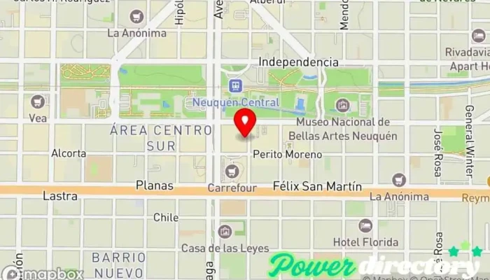 mapa de Credi Guia Institución financiera en Neuquén