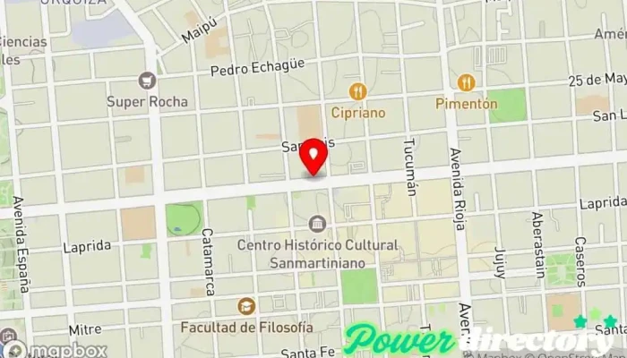 mapa de Credi Sol Creditos Institución financiera en ARA