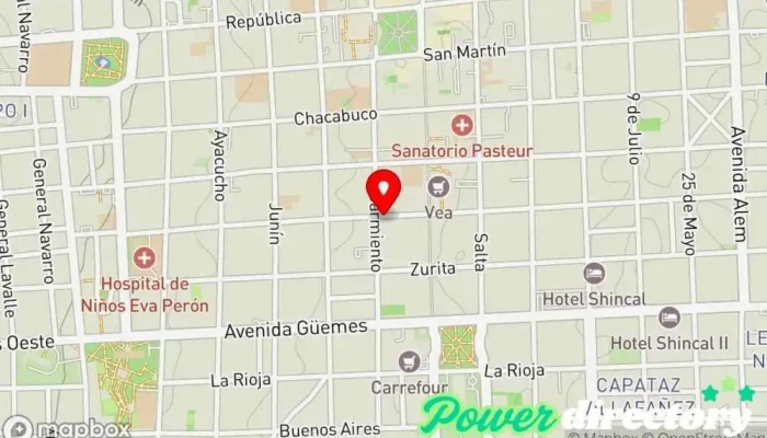 mapa de Credi Ya Banco en San Fernando del Valle de Catamarca