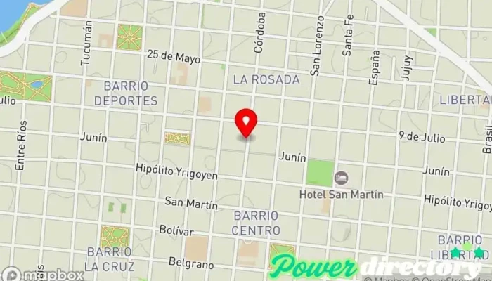 mapa de Credicompras Agencia de préstamos en Corrientes