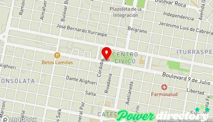 mapa de Crediface Cooperativa de ahorro y crédito en San Francisco