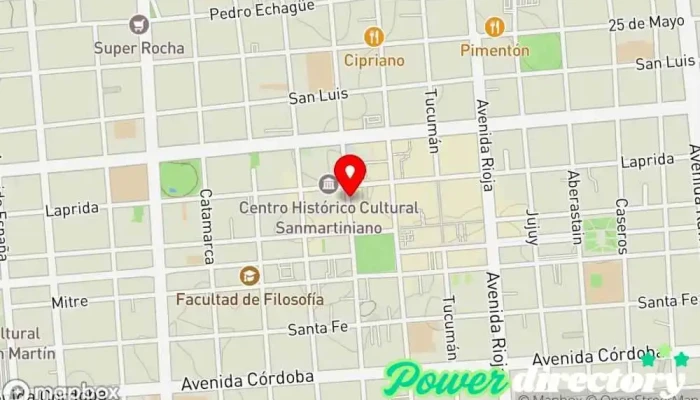 mapa de Crediflash Cooperativa de ahorro y crédito en San Juan