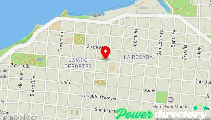 mapa de CREDIL Institución financiera, Agencia de préstamos en Corrientes