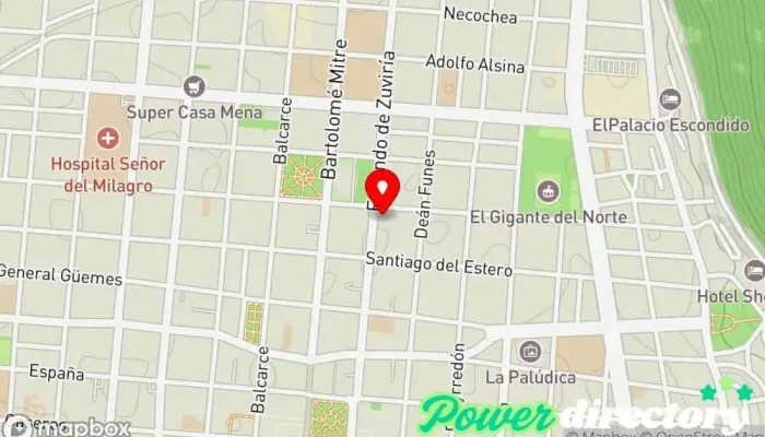 mapa de CREDIL Préstamos en efectivo Institución financiera, Cooperativa de ahorro y crédito, Agencia de préstamos en Salta