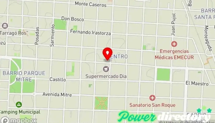 mapa de Crédito Argentino Institución financiera en Curuzú Cuatiá
