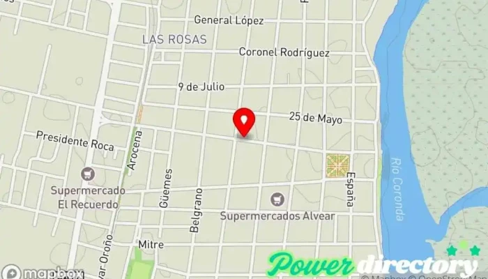 mapa de Crédito Argentino Institución financiera en BZJ