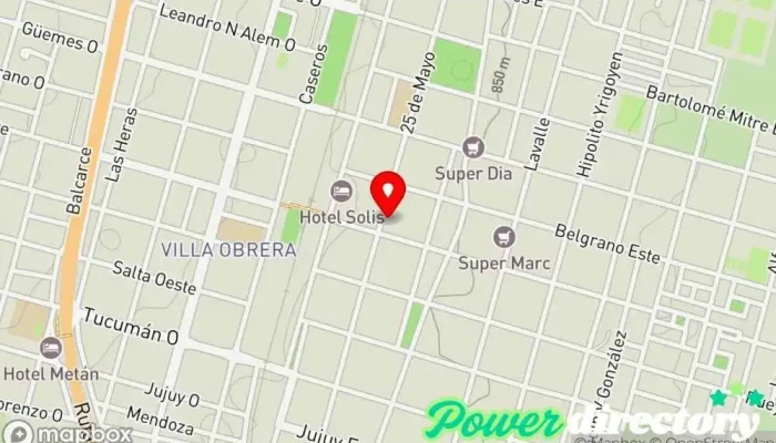 mapa de Credito Del Valle Efectivo En El Acto Agencia de préstamos en Metán