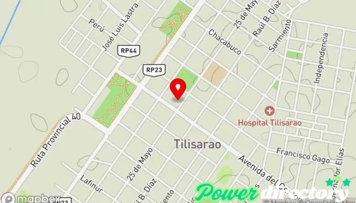 mapa de Credito Local Tienda de electrodomésticos en Tilisarao