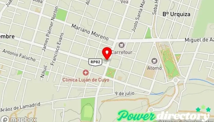 mapa de Crédito Mágico - LUJÁN DE CUYO Institución financiera en Luján de Cuyo