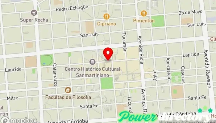 mapa de Crédito Mágico - SAN JUAN Institución financiera en San Juan