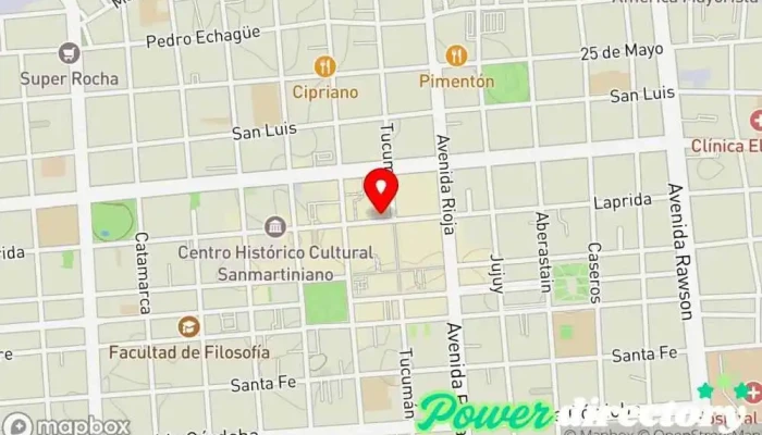 mapa de Crédito Millón Institución financiera en San Juan