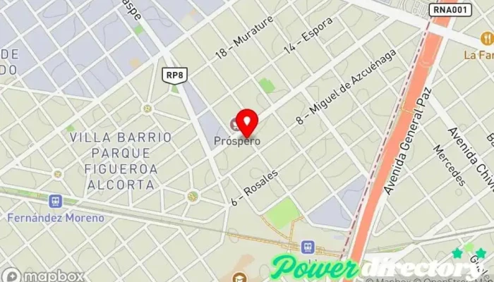 mapa de Crédito Regional Compañía Financiera S.A. Banco en Villa Lynch