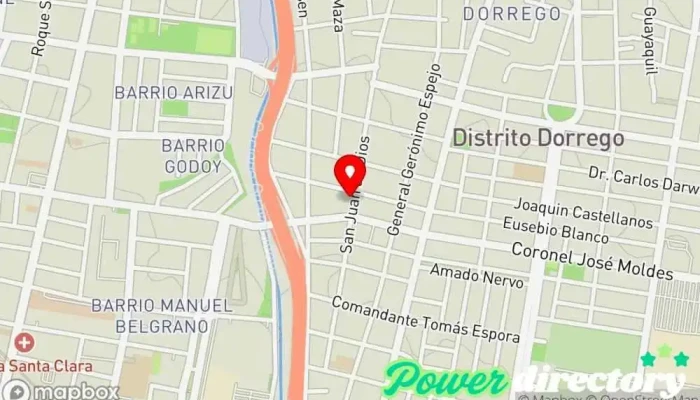 mapa de CREDITODOS Oficinas de empresa en Maipú
