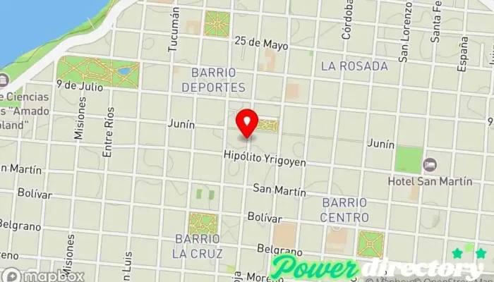 mapa de Créditos del Plata Agencia de informes crediticios en Corrientes