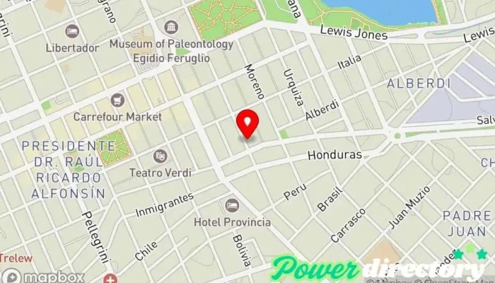 mapa de Creditos Electivo Ya! Servicios Banco en Trelew