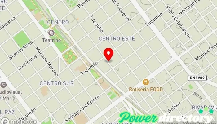 mapa de Creditos Ficom SA Banco en Villa María