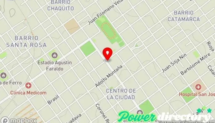 mapa de Créditos Madariaga Servicios de empresa a empresa en Paso de los Libres