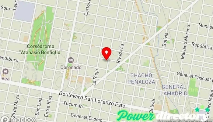 mapa de Créditos Banco en Concordia