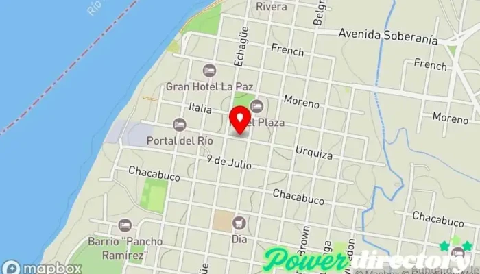 mapa de Créditos Santo Tomé Agencia de préstamos en La Paz