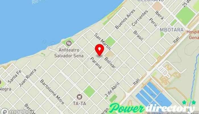 mapa de Creditu Consultora financiera en Ituzaingó