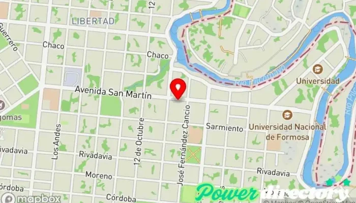 mapa de Credivip Agencia de préstamos en Clorinda