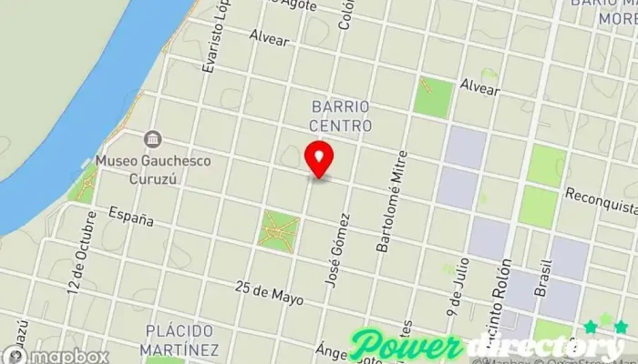 mapa de Credivip Agencia de préstamos en Goya