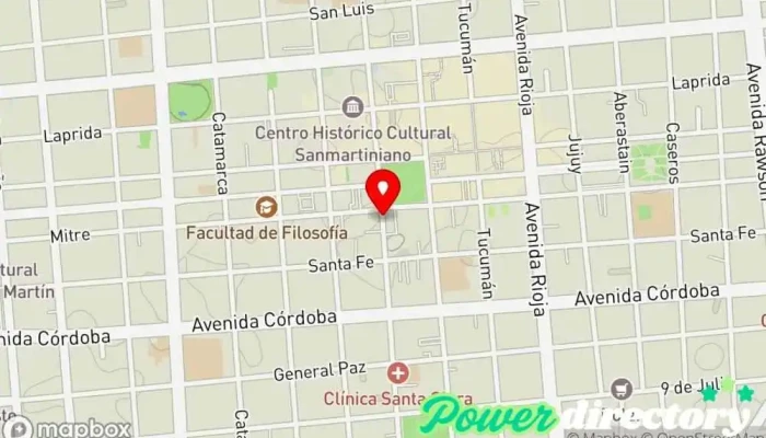 mapa de Crediya - Prestamos Personales Comercio en J5402GUH