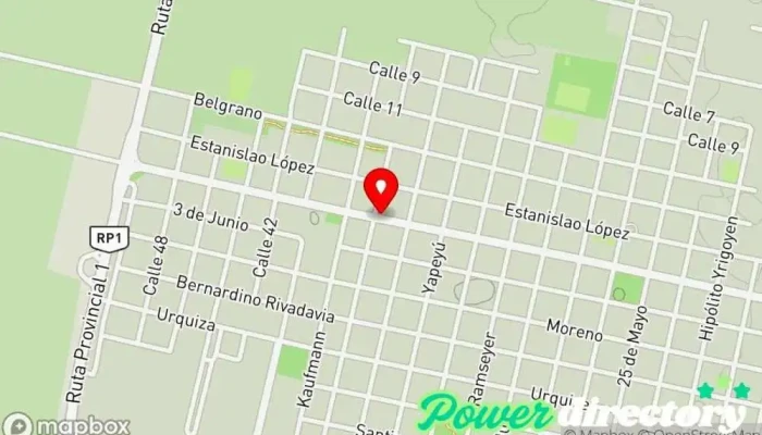 mapa de CredYNorte Agencia de préstamos en San Javier
