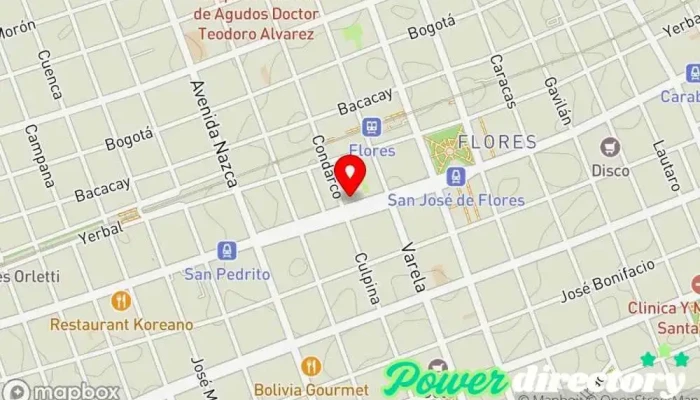 mapa de Cristal Cash Institución financiera, Agencia de préstamos en Cdad. Autónoma de Buenos Aires