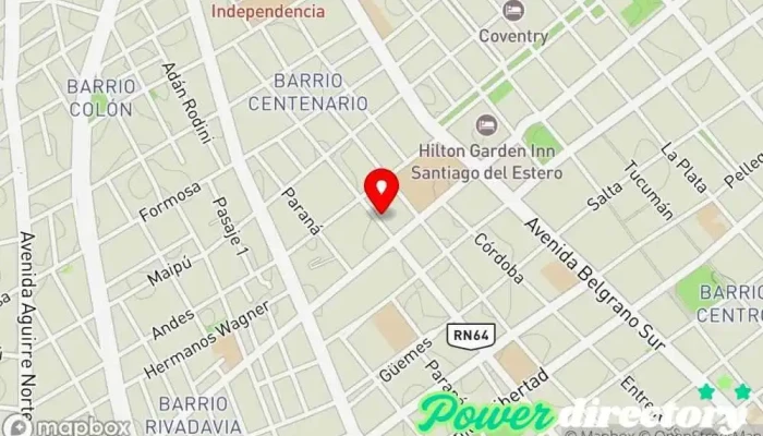 mapa de DA PHYSIO Gimnasio en G4200LLT
