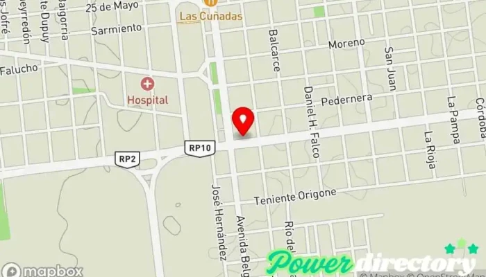 mapa de Delfín Supermercados Supermercado en La Toma