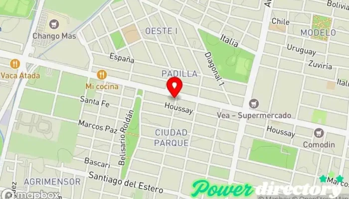 mapa de Delicias En Pan Del Parque Panadería en San Miguel de Tucumán