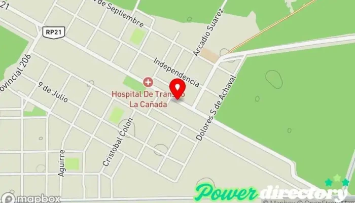 mapa de Despensa y panaderia Daniel Tienda de alimentación en La Cañada