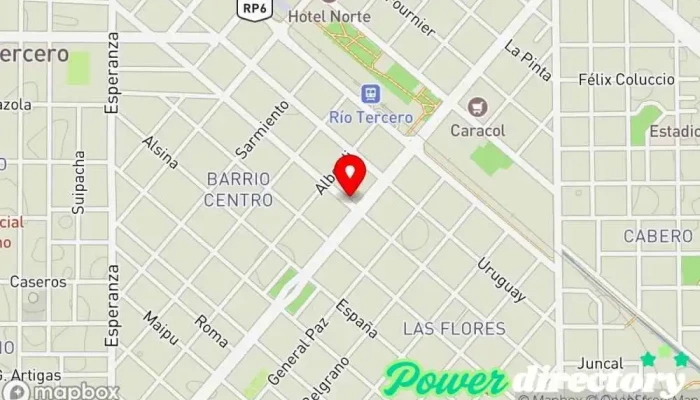 mapa de Digito Servicios Financieros Oficina de cambio de divisas en Río Tercero