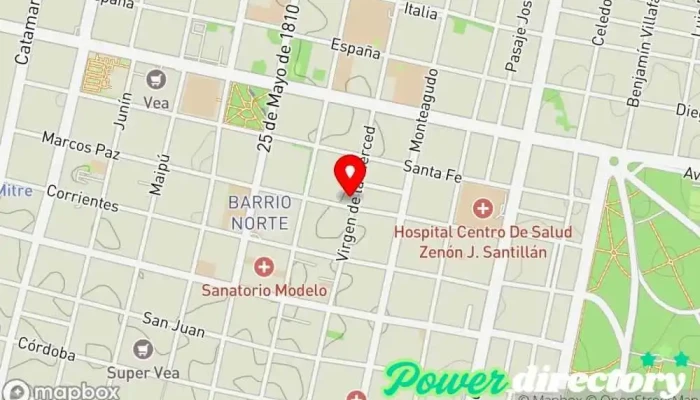 mapa de Don Genuario Panadería en San Miguel de Tucumán