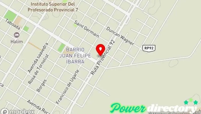 mapa de Dulces Suspiros Pastelería en Quimili