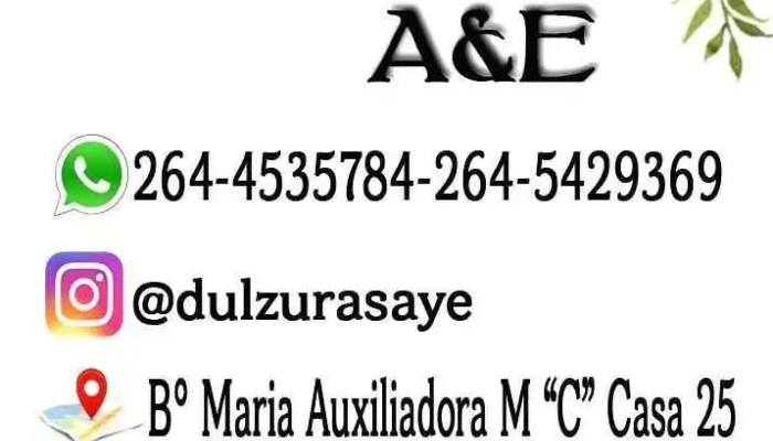 Dulzuras A&e - Villa Don Bosco