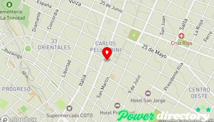 mapa de Eco Veni Tienda de alimentación en Paraná