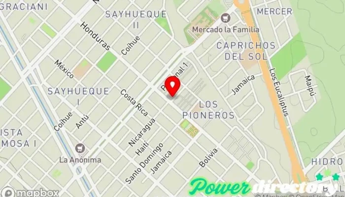 mapa de Efectivamente - Suc. Centenario Agencia de préstamos en Centenario
