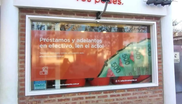 Efectivamente -    Suc Chos Malal Exterior - Chos Malal