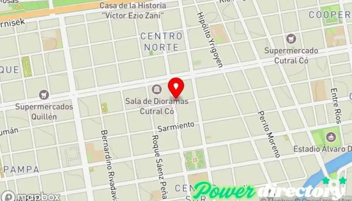 mapa de Efectivamente - Suc. Cutral Co Agencia de préstamos en Cutral Co