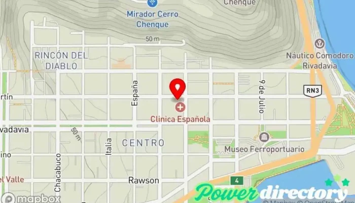mapa de Efectivo Sí Comodoro Rivadavia Agencia de préstamos en Comodoro Rivadavia