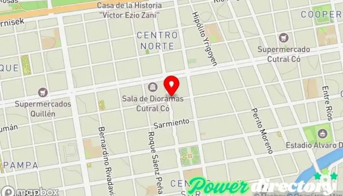 mapa de Efectivo Sí Cutral Co Agencia de préstamos en Cutral Co