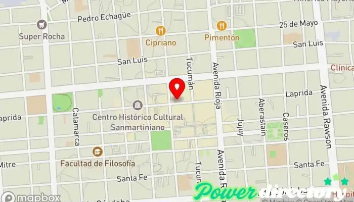 mapa de Efectivo Sí Banco en San Juan