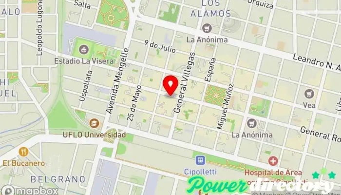 mapa de EFECTIVO SI Agencia de préstamos en Cipolletti