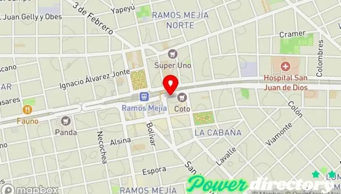 mapa de efectivocontarjeta Agencia de préstamos, Planificador financiero, Comercio en Ramos Mejía