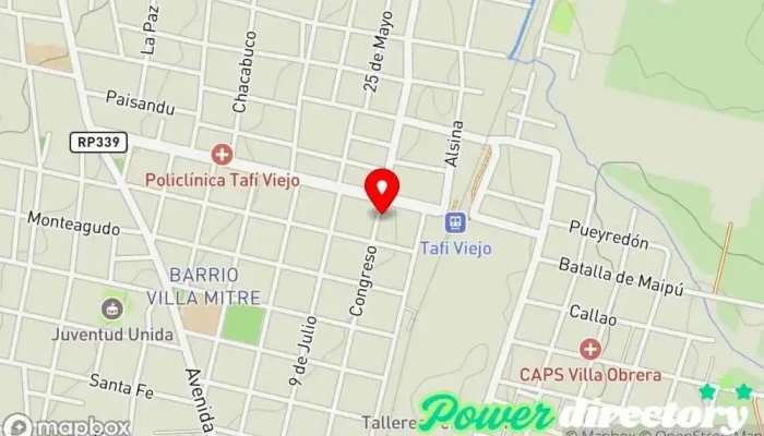mapa de el buen sabor Cafetería, Panadería en Tafí Viejo