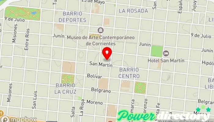 mapa de El Genovés Panadería en Corrientes