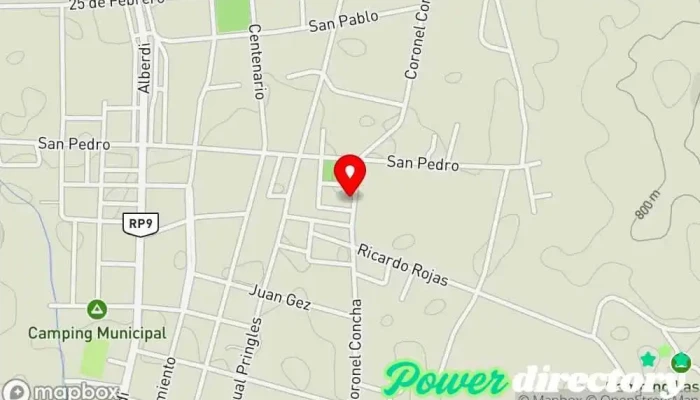 mapa de El Nano Panadería Panadería en San Francisco del Monte de Oro