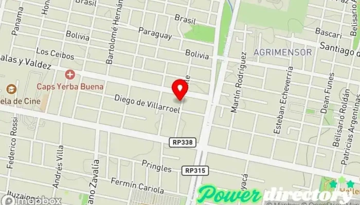 mapa de El Sol Tucumano Panadería, Pastelería, Quesería, Tienda de productos lácteos en Yerba Buena